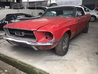 FORSALE CLASSIC CAR MUSTANG PONY CABRIOLET 1965 - JAKARTA