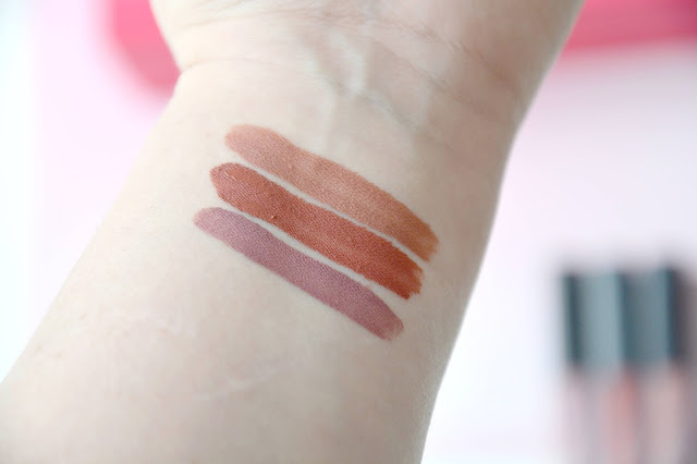 liquid matte huda beauty swatches