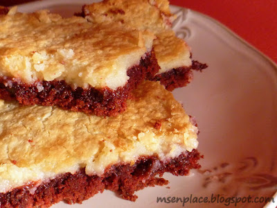 Red Velvet Cheesecake Bars: Ms. enPlace