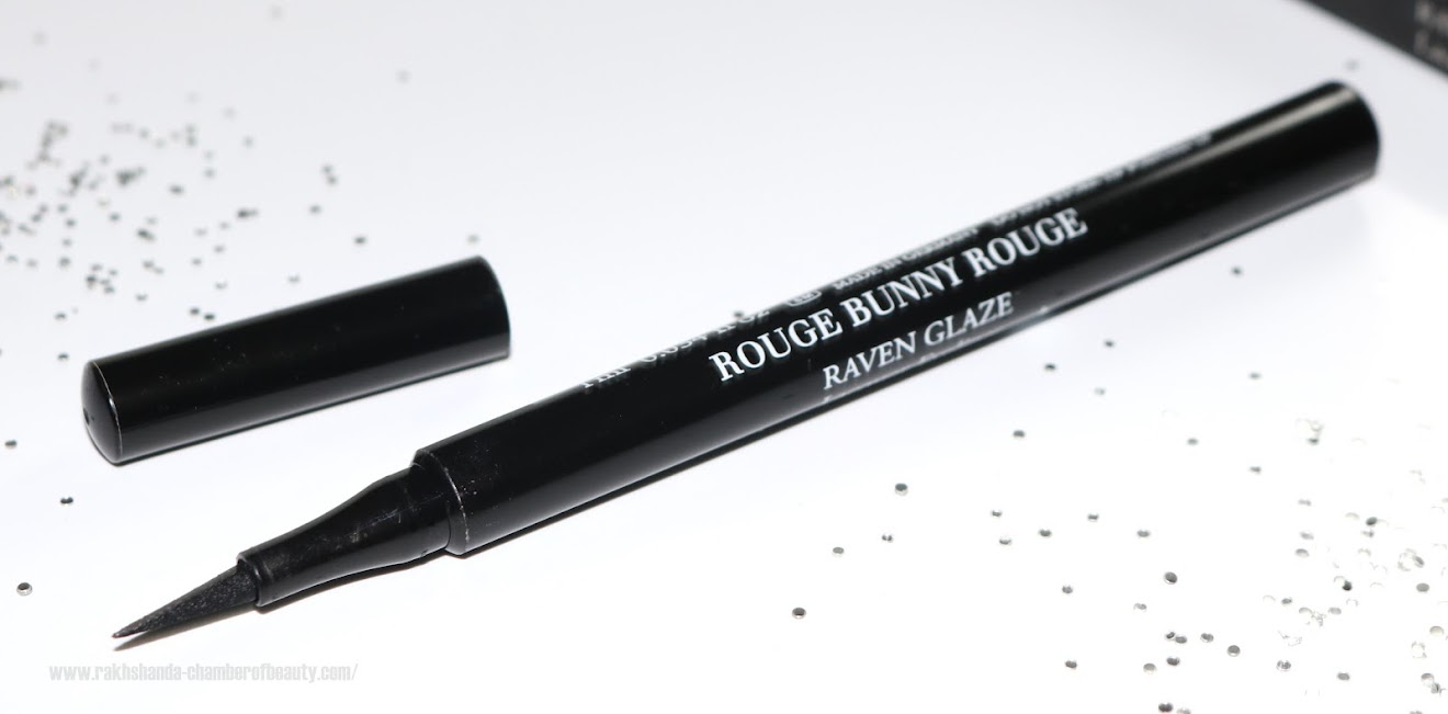 Rouge Bunny Rouge Raven Glaze Lacquer EyeLiner Review and Swatches