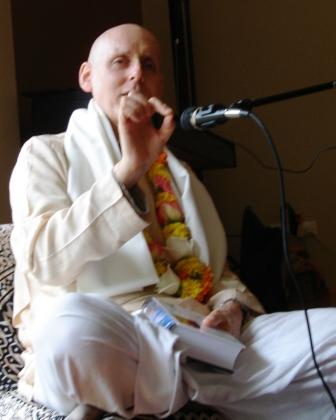 Sankarshan Das at Spiritual World Retreat Govinda Valley, Australia