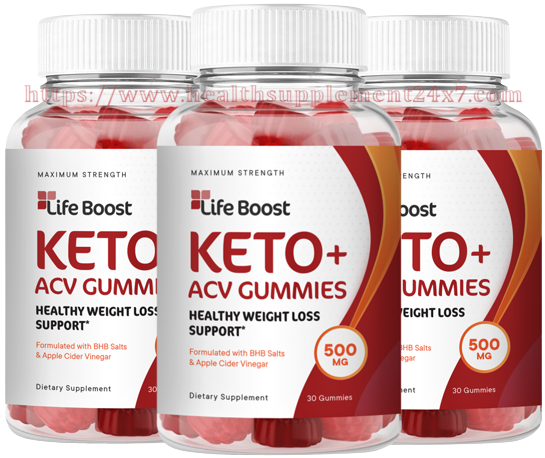 Life Boost Keto + ACV Gummies