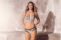 Nina Agdal sexy lingerie model photo shoot