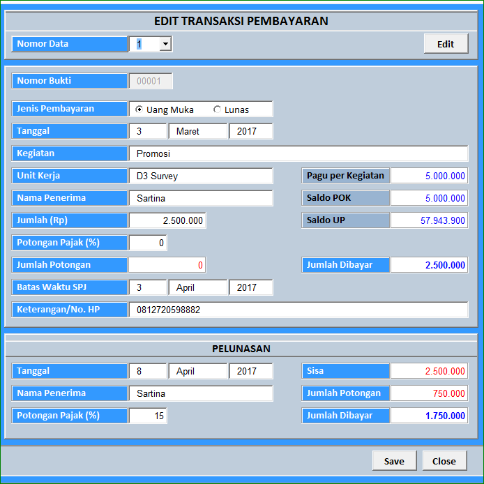 Aplikasi Excel Surat Perintah Perjalanan Dinas Sppd Excelmaniacs