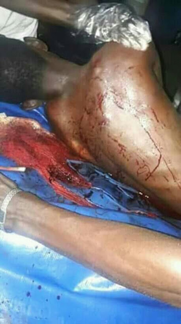 Drunk Nigerian Policeman Shoots 3 People at Child Dedication in Warri (Graphic Photos)