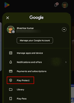 Play Store Options