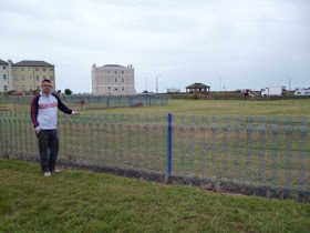 Outside the Putting course in Walton on the Naze