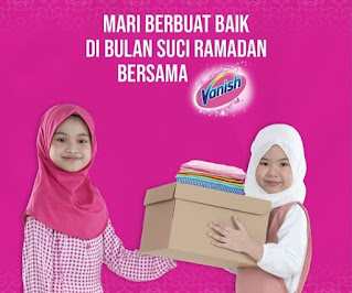 #BahagiaBerbagiBaju di Bulan Ramadhan Bersama Vanish