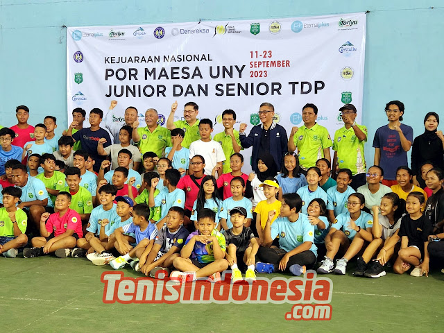 Pak Rildo Hadiri Pembukaan Kejuaraan Tenis POR Maesa