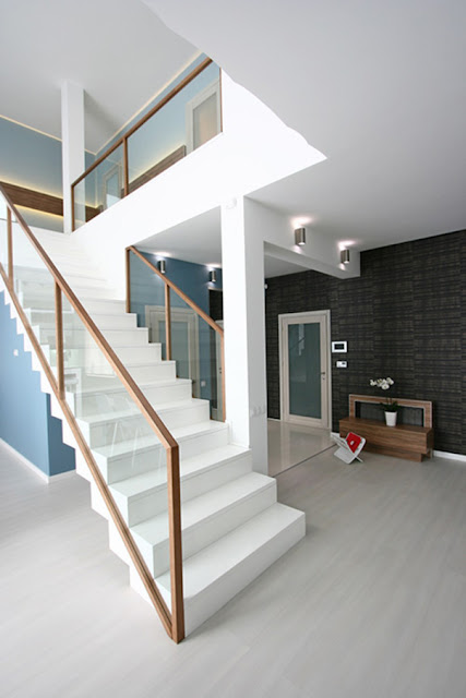 glass stair railing ideas for the modern staircase designs