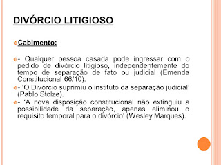 divorcio litigioso novo cpc
