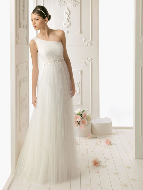 attractive-tulle-one-shoulder-sheath-style-floor-length-with-floral-waistline-wedding-dress