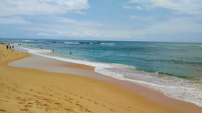 Alguma praia de Salvador, não me lembro qual é