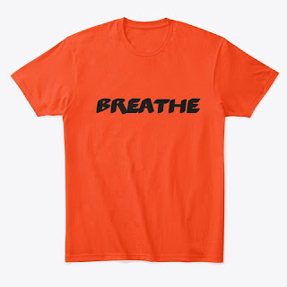 Comfort tee shirt orange