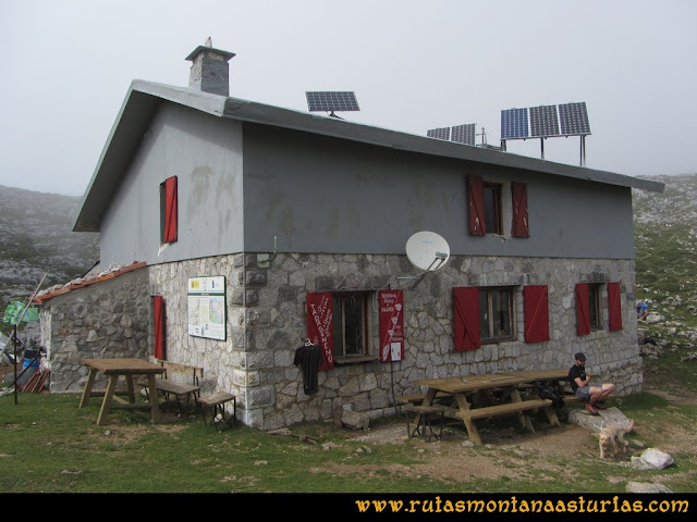 Ruta Ercina, Jultayu, Cuvicente: Refugio de Vega de Ario