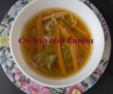 Sopa oriental