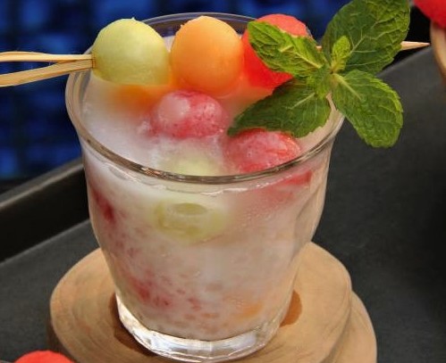 Fruit Salad Recipe with Sago