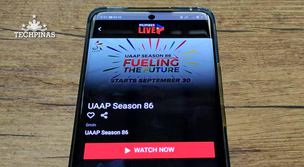 Watch UAAP Season 86 Games on Pilipinas Live App