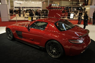 Brabus Wide Star SLS - Mercedes Benz Sls Amg By Brabus Essen Motor Show 2010 Live