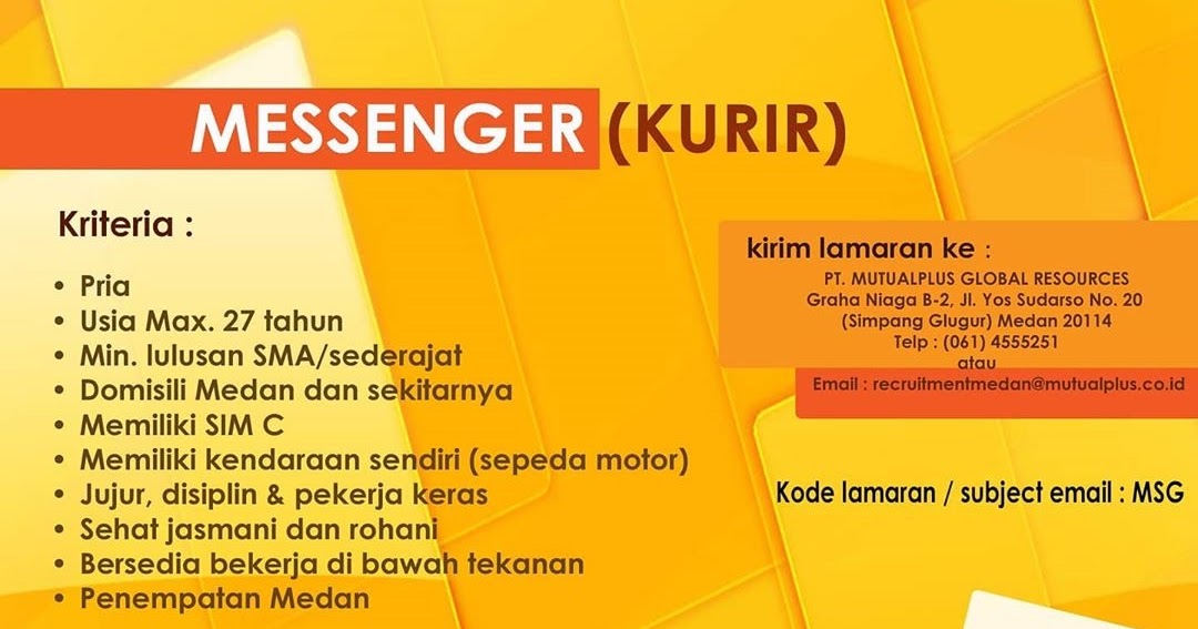 Lowongan Kerja SMA/SMK di PT Bank Danamon Indonesia Medan ...