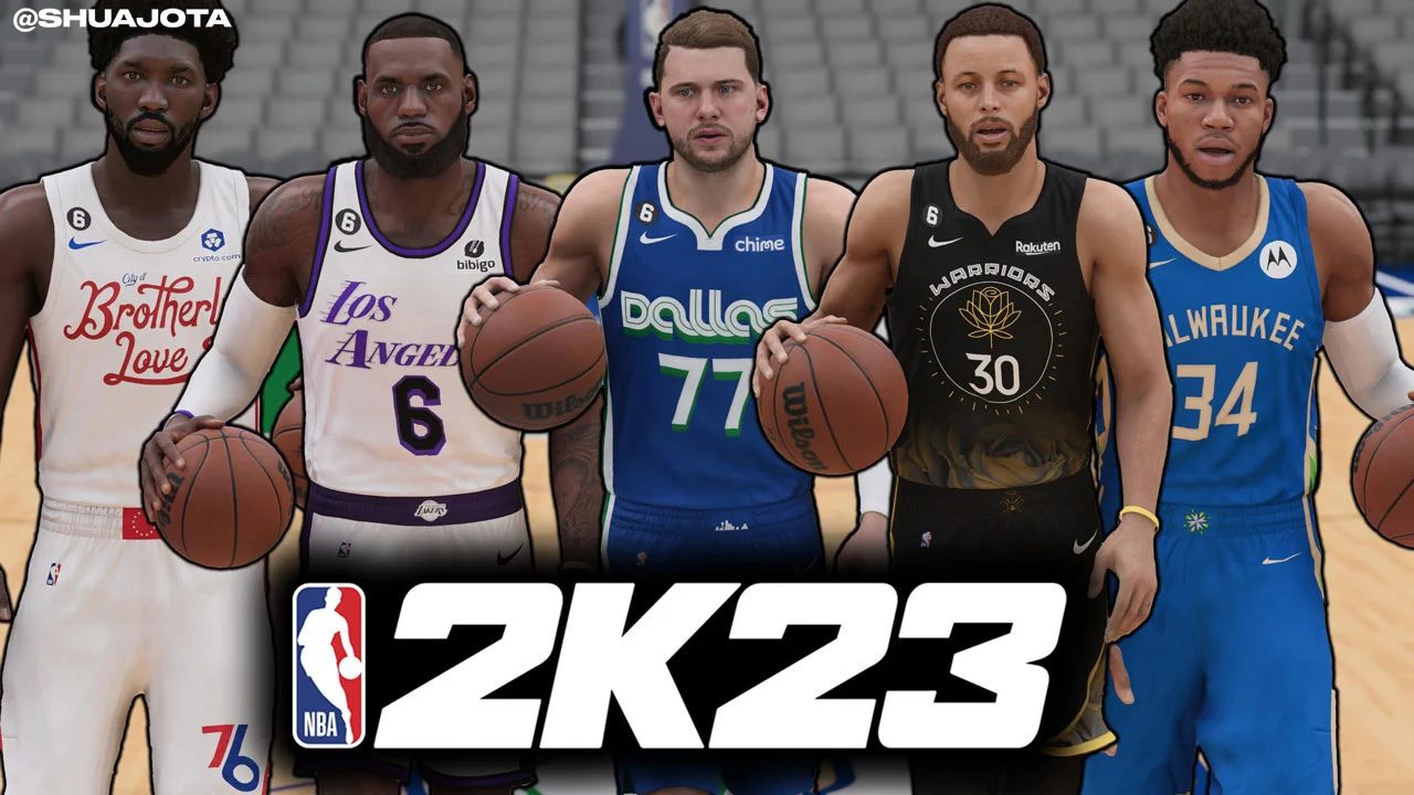 NBA 2K23 All City Edition Jerseys & Courts (PS5 & Xbox Series X)