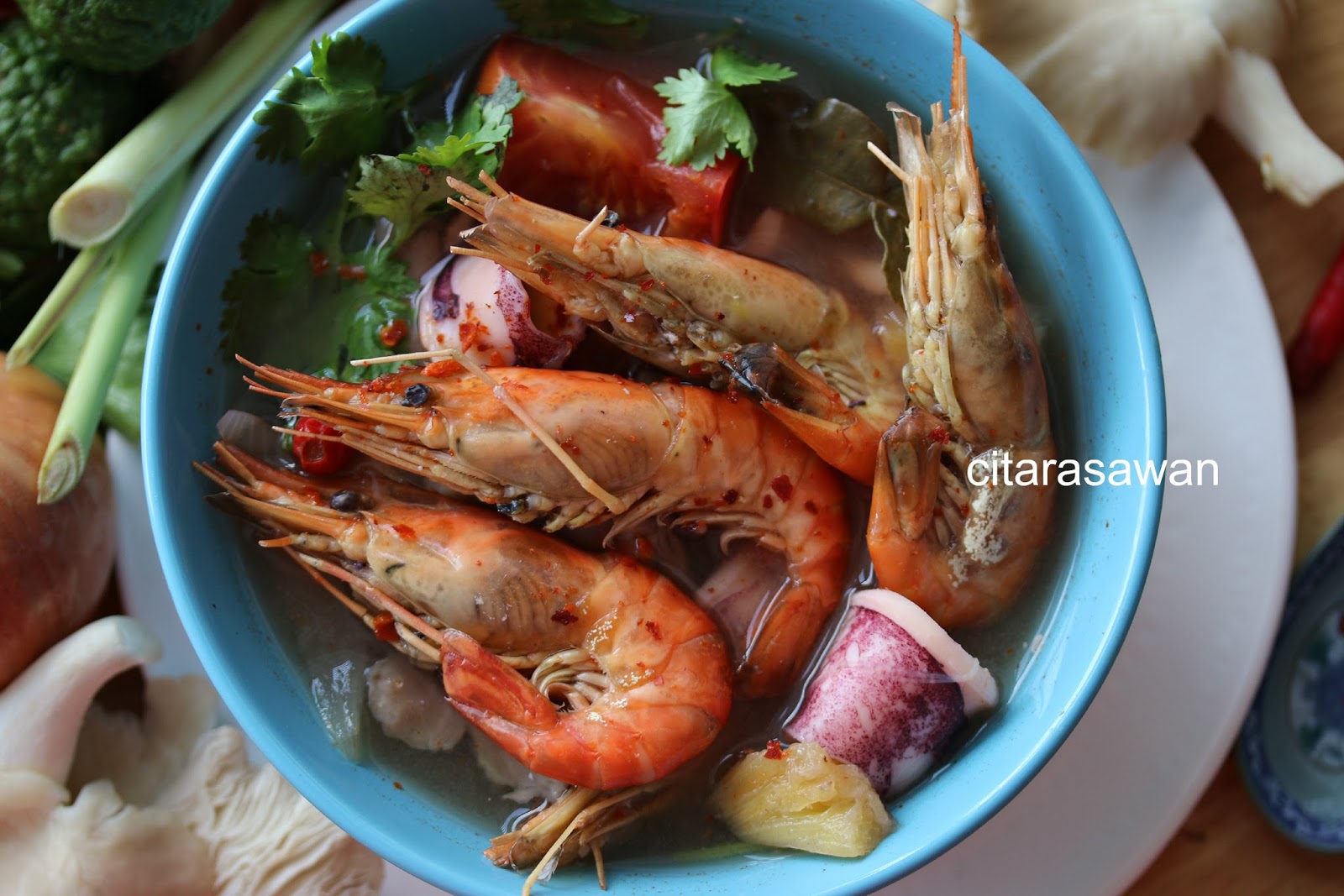 Tom Yum Goong / Tom Yam Putih ~ Resepi Terbaik