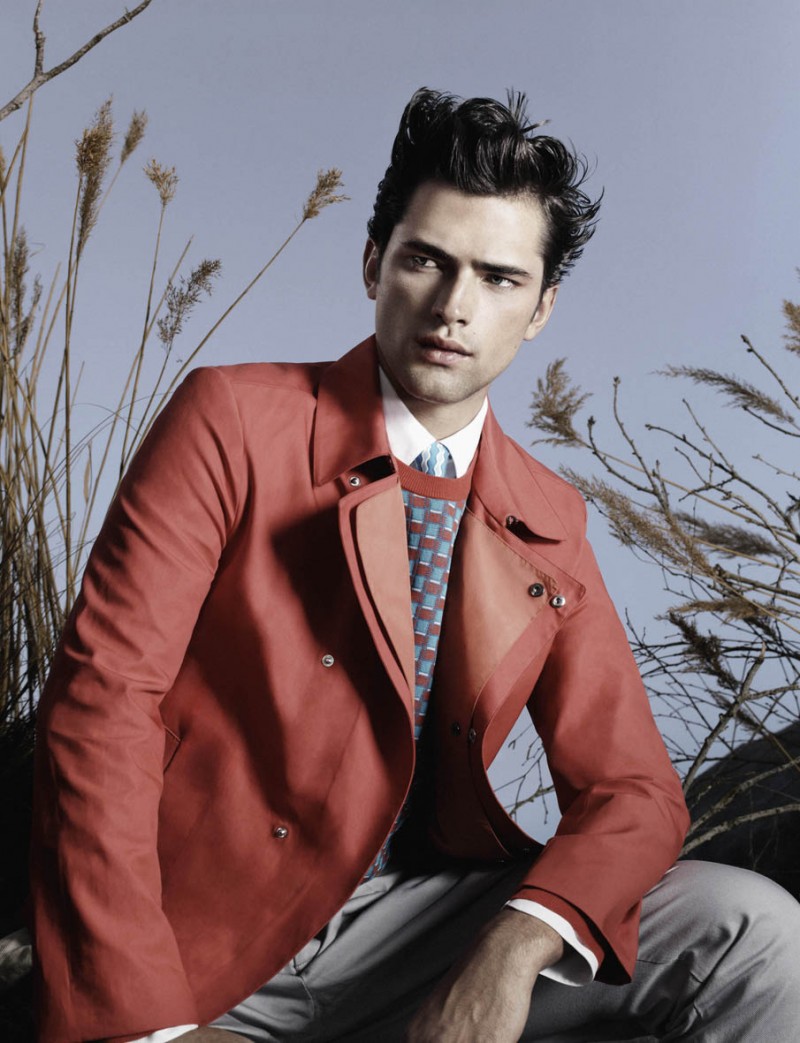 Sean OPry — Salvatore Ferragamo Menswear Spring Summer 2013 