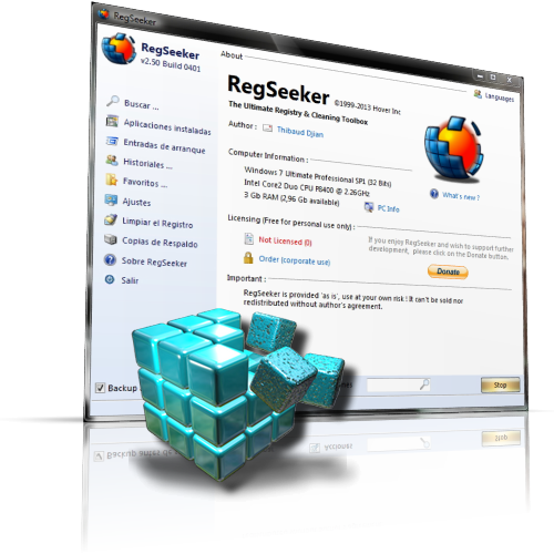 RegSeeker 4.7.364018 Portable | Excelente limpiador y reparador del registro de Windows