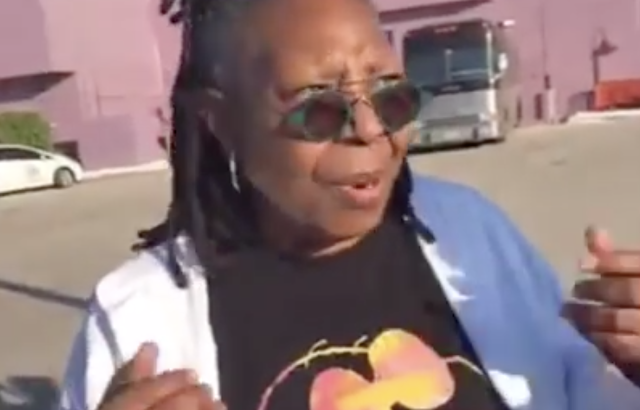 Whoopi Goldberg Comes Out to Meet MAGA Protesters at Florida Event, Peaceful Debate Follows (Video)