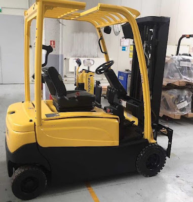 Xe nâng điện Hyster 2.5 tấn cao 4.3m 4.5m 4.7m