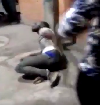 Photos/Video: Nigerian man tied to pole and brutally beaten in India over alleged theft