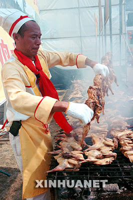 2,008 Chickens Baked in 100 Minutes