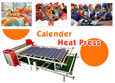 Calendar heat press 