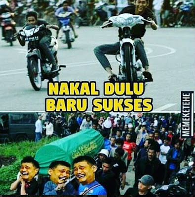 10 Meme 'Nakal Dulu Baru Sukses' Ini Nyindir Kids Zaman Now, Bikin Ngakak!