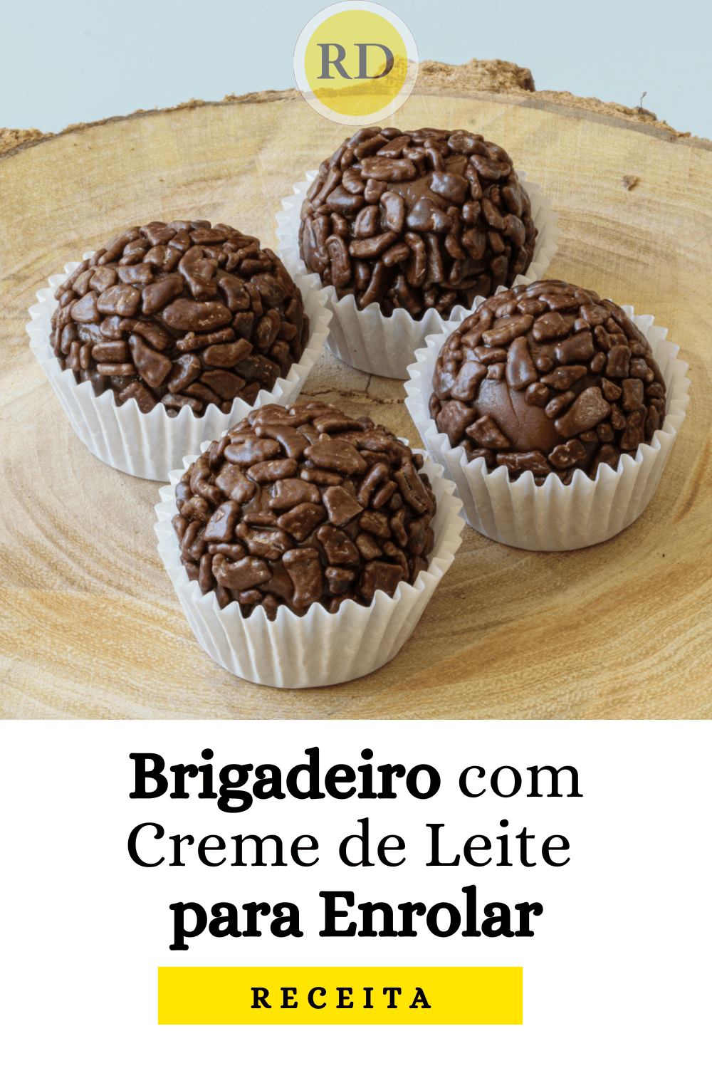 Receita de Brigadeiro com Creme de Leite para Enrolar