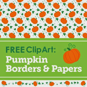  FREE Pumpkin Borders and Papers