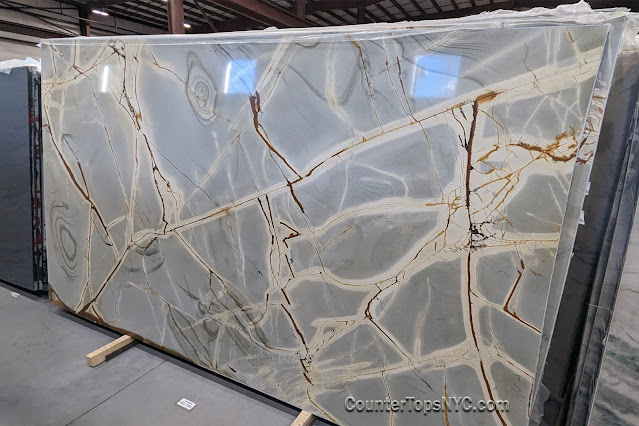 Blue Roma Quartzite Slabs NYC