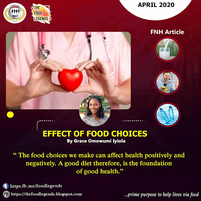 Effect of Food Choices