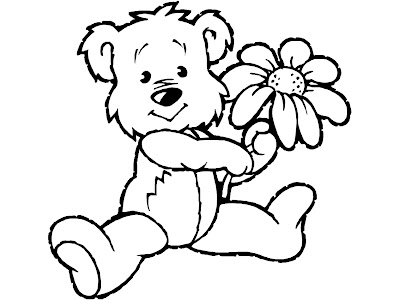 Spring Coloring Sheets on Neverland Coloring Pages Net  Bear  Spring Coloring Sheets