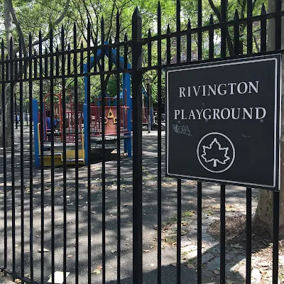 Rivington Playground on Rivington Street in NYC's Lower East Side