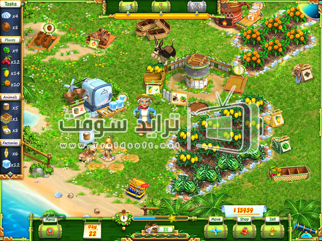 تحميل لعبة المزرعة السعيدة هابي فارم Happy farm للكمبيوتر