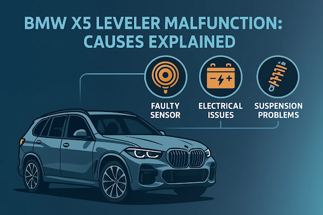 BMW X5 レベライザー異常とは？原因を徹底解説
