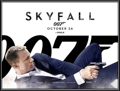 Affiche Skyfall James Bond 50ans 