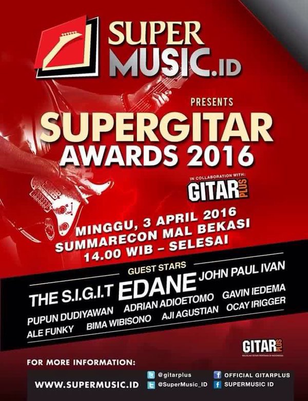 Supergitar Awards 2016