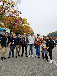 bercuti di Seoul Korea, tour guide, geng bujang solo