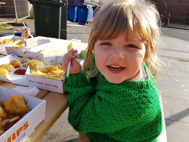 Fish and chips from Waterfront Chippy North Shields