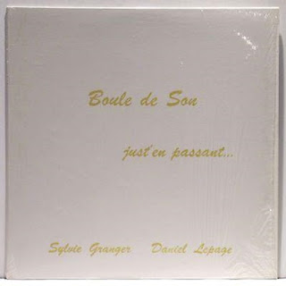 Boule De Son “Just'en Passant” 1975 ultra rare Private Quebec Canada  Prog Folk