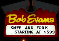 Bob Evans: Knife and Fork