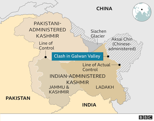 Galwan Lake Clash, BBC https://www.bbc.com/news/world-asia-india-53089037