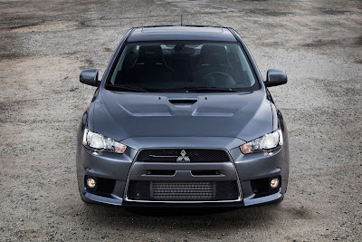 2010 Mitsubishi Evo MR Touring Front View